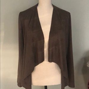 Zara Faux Suede Jacket - M